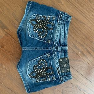 Miss me shorts size 28